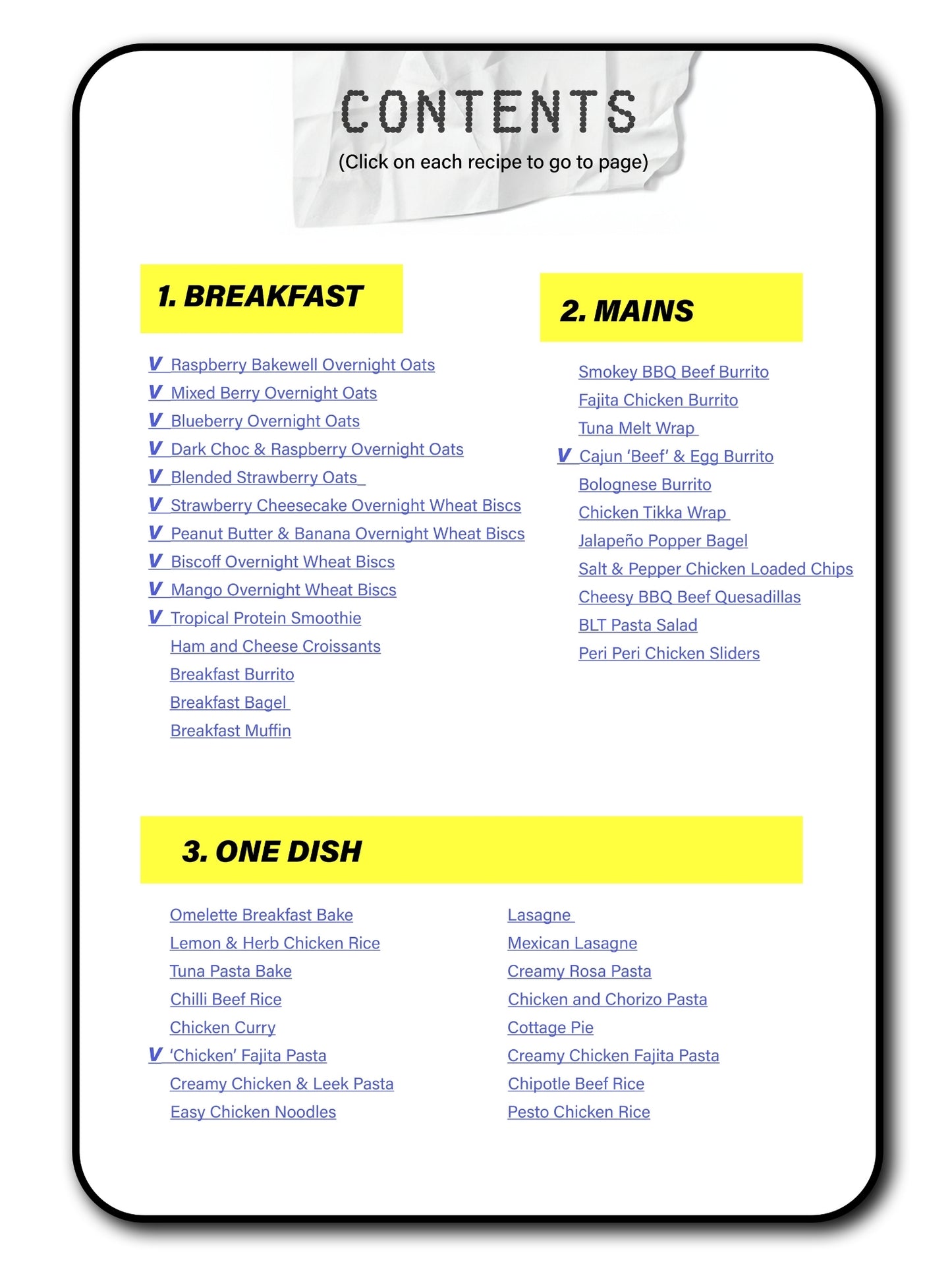 Recipe E-Book Bundle Deal